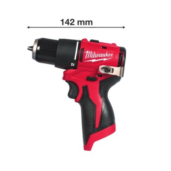 MILWAUKEE KOMPAKTOWA WIERTARKO-WKRĘTARKA Z UDAREM M12 BLPDRC-0
