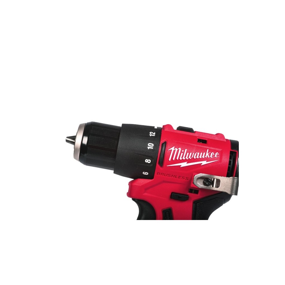 MILWAUKEE KOMPAKTOWA WIERTARKO-WKRĘTARKA Z UDAREM M12 BLPDRC-0