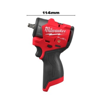 MILWAUKEE SUBKOMPAKTOWY KLUCZ UDAROWY 3/8" M12 FSCIWF38-0