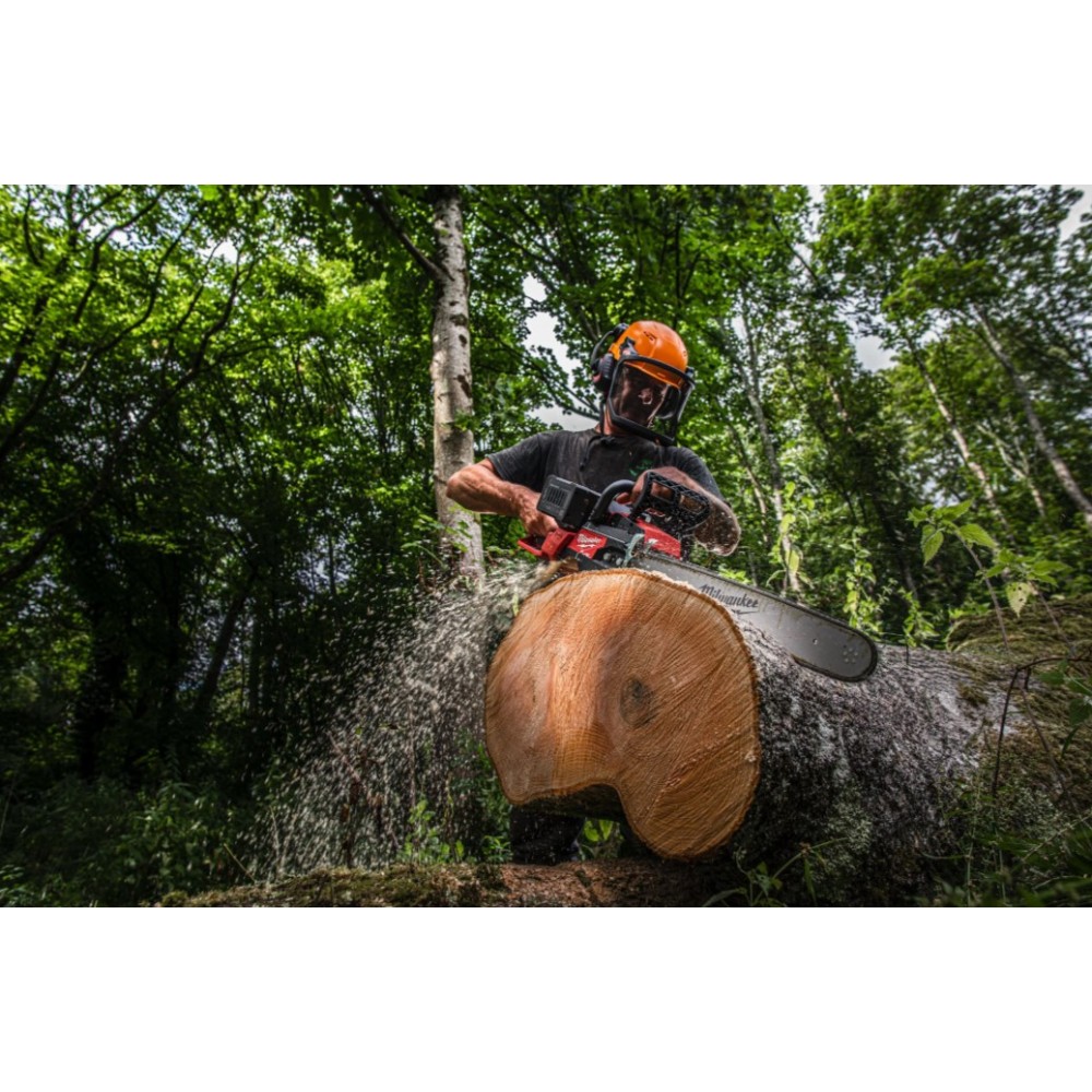 OFERTA PROMOCYJNA MILWAUKEE PILARKA ŁAŃCUCHOWA 50CM NA DWA AKUMULATORY M18 F2CHS50-802 + 2x 8.0Ah FORGE