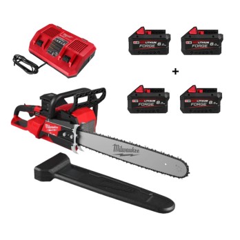 OFERTA PROMOCYJNA MILWAUKEE PILARKA ŁAŃCUCHOWA 50CM NA DWA AKUMULATORY M18 F2CHS50-802 + 2x 8.0Ah FORGE