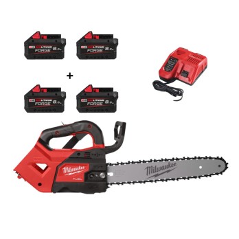 OFERTA PROMOCYJNA MILWAUKEE PILARKA ŁAŃCUCHOWA M18 FTHCHS35-802 + 2x 8.0Ah FORGE