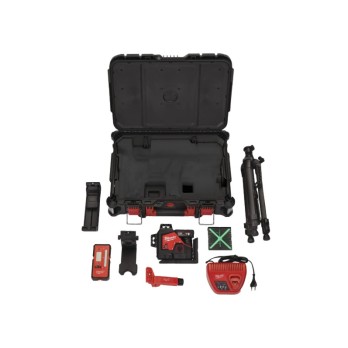 MILWAUKEE LASER 3-PŁASZCZYZNOWY 360° M12 3PLKIT-401P