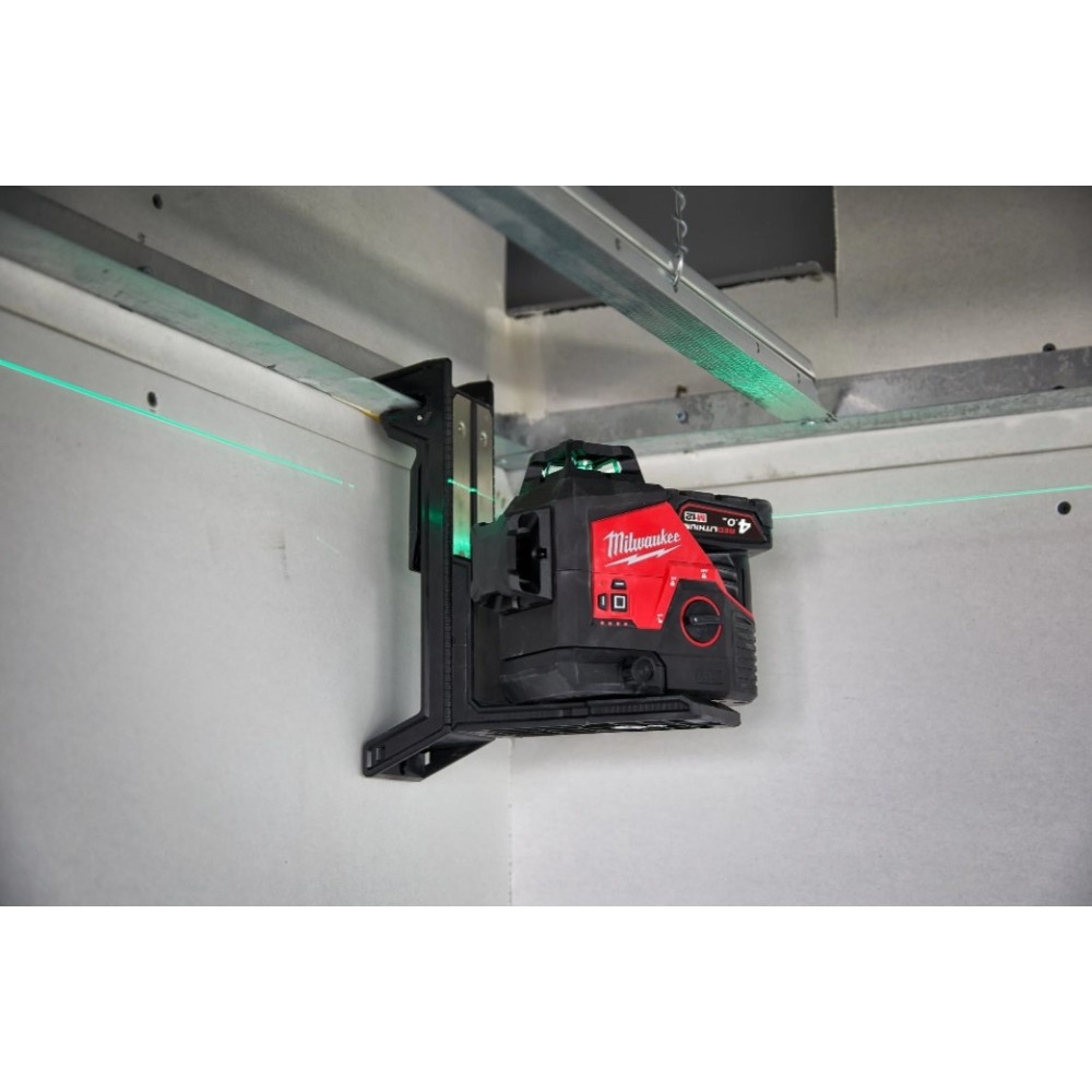 MILWAUKEE LASER 3-PŁASZCZYZNOWY 360° M12 3PLKIT-401P