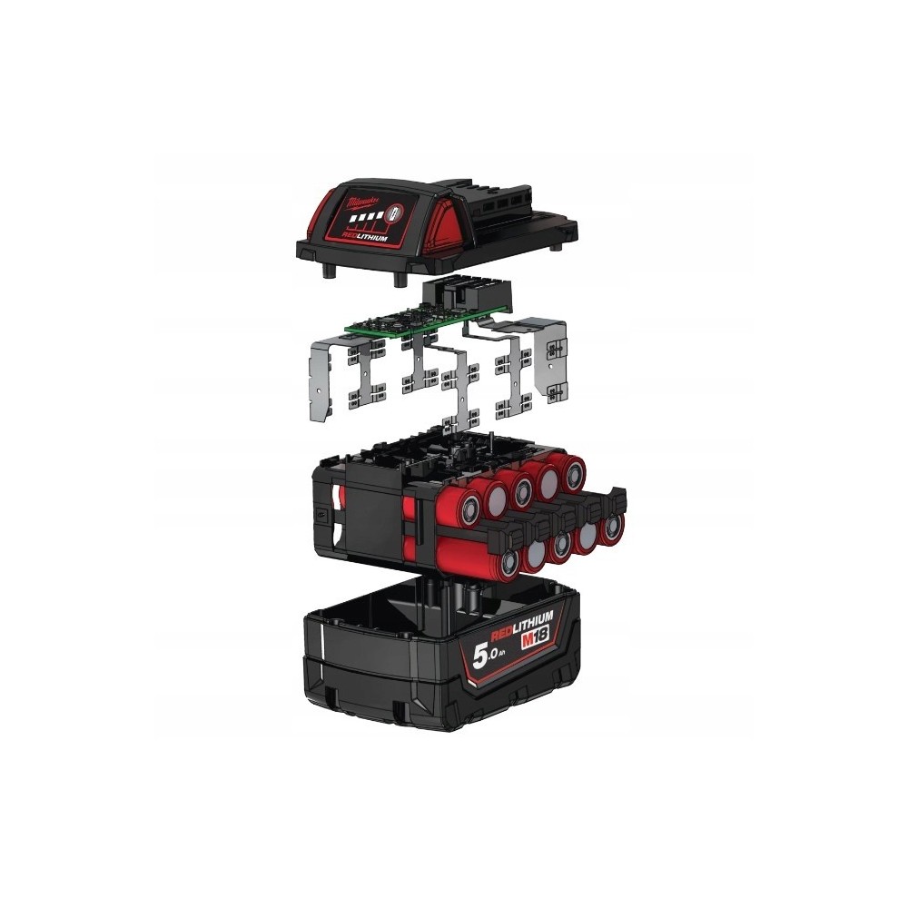 MILWAUKEE AKUMULATOR M18 B5 5Ah Li-lon 18V 5.0Ah 2017-2022