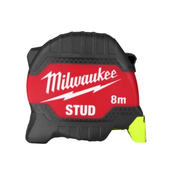 MILWAUKEE TAŚMA MIERNICZA STUD 8M GENERACJA 3 ZATRZYMYWANIE PALCEM
