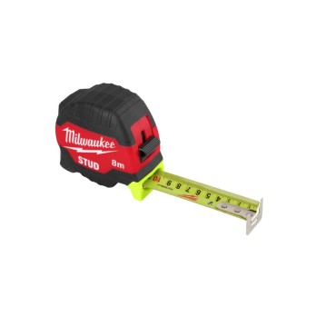 MILWAUKEE TAŚMA MIERNICZA STUD 8M GENERACJA 3 ZATRZYMYWANIE PALCEM