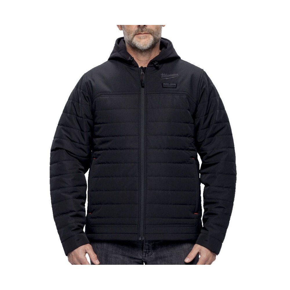MILWAUKEE KURTKA PODGRZEWANA PIKOWANA Z KAPTUREM M12 HPJBL3, AKUMULATOR IRPSU3