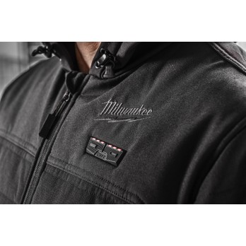 MILWAUKEE KURTKA PODGRZEWANA PIKOWANA Z KAPTUREM M12 HPJBL3, AKUMULATOR IRPSU3