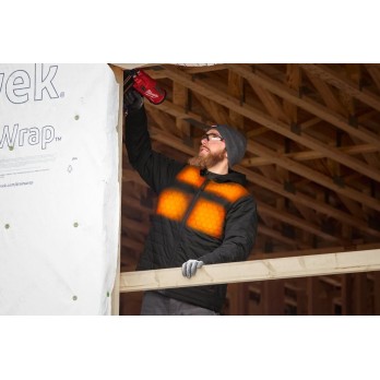 MILWAUKEE KURTKA PODGRZEWANA PIKOWANA Z KAPTUREM M12 HPJBL3, AKUMULATOR IRPSU3