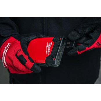 MILWAUKEE KURTKA PODGRZEWANA PIKOWANA Z KAPTUREM M12 HPJBL3, AKUMULATOR IRPSU3