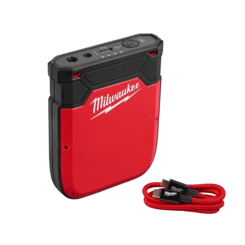 MILWAUKEE BLUZA PODGRZEWANA M12 HHBL5-0 NOWA GENERACJA + IRPSU3 PŁASKI AKUMULATOR 3Ah