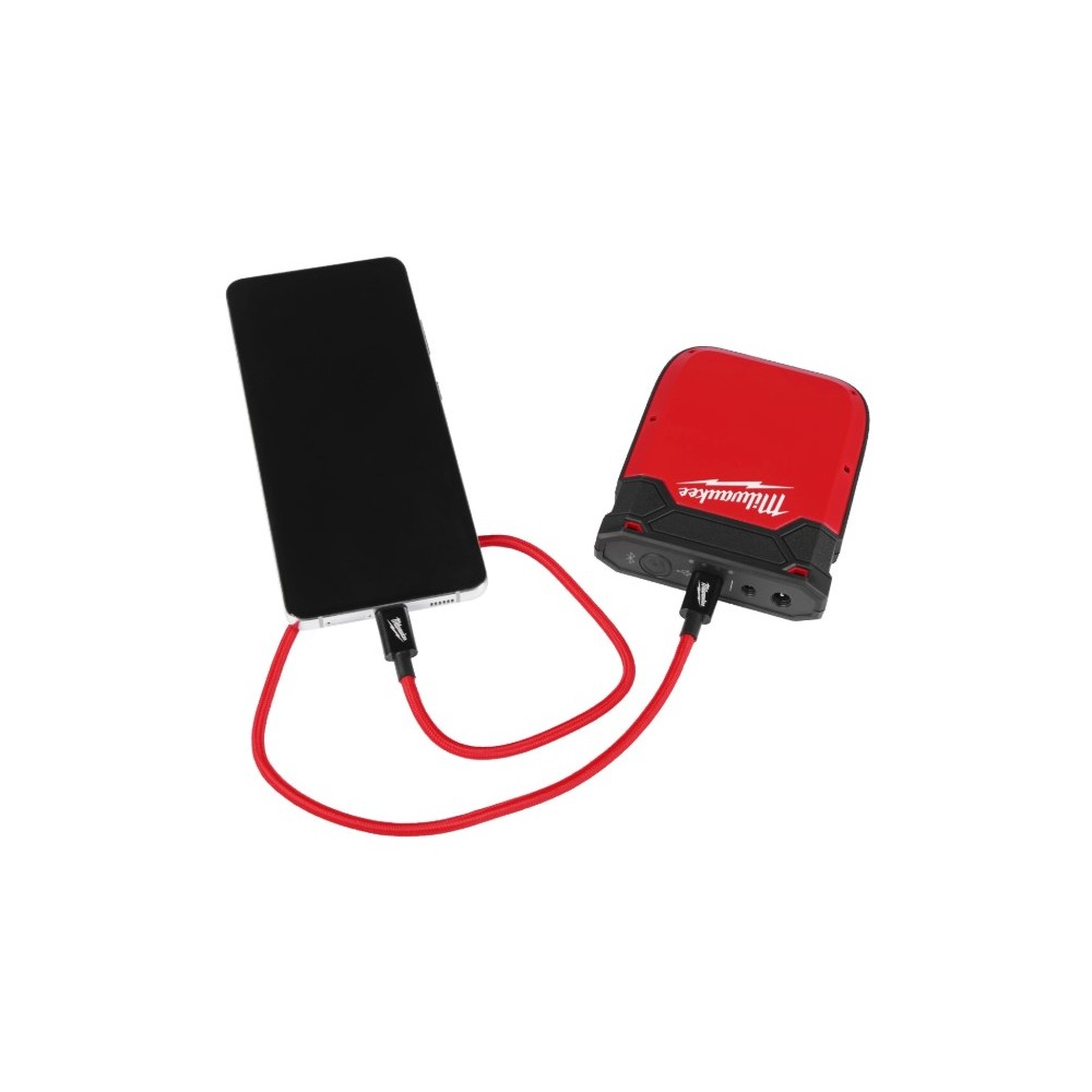 MILWAUKEE DAMSKA BLUZA PODGRZEWANA Z KAPTUREM M12 HHLBL5, AKUMULATOR IRPSU3