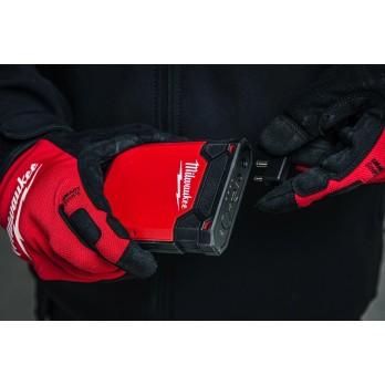 MILWAUKEE BLUZA PODGRZEWANA Z KAPTUREM M12 HHBL4, AKUMULATOR IRPSU3 3.0Ah