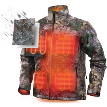 MILWAUKEE KURTKA PODGRZEWANA M12 HJ CAMO4, AKUMULATOR IRPSU3 ROZMIAR M
