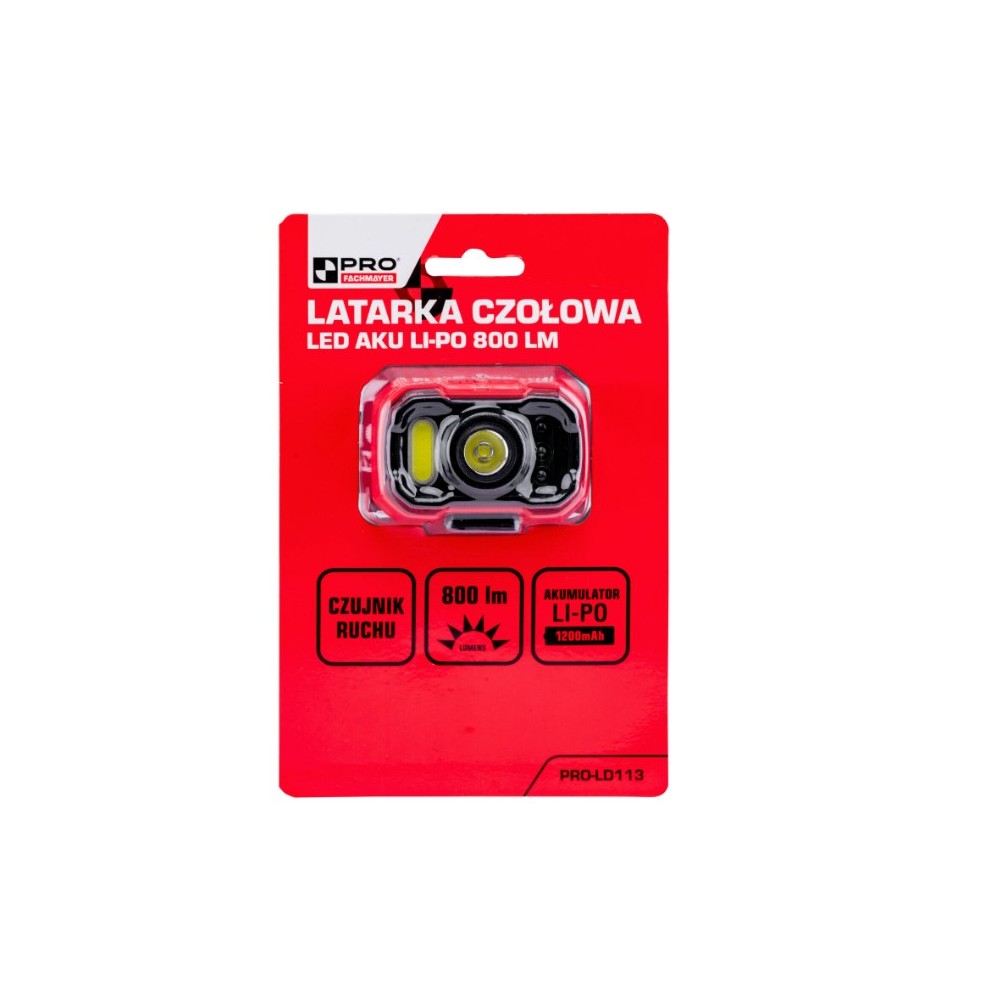 PRO LATARKA CZOŁOWA LED 800Lm PRO-LD113