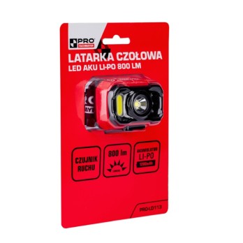 PRO LATARKA CZOŁOWA LED 800Lm PRO-LD113