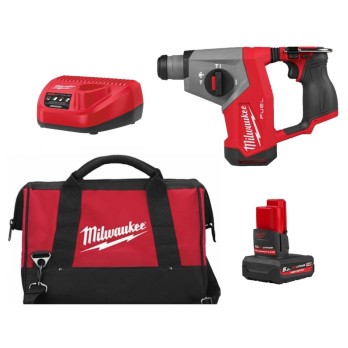 MILWAUKEE KOMPAKTOWA MŁOTOWIERTARKA M12 FHAC16-501B SDS-PLUS 16MM black week