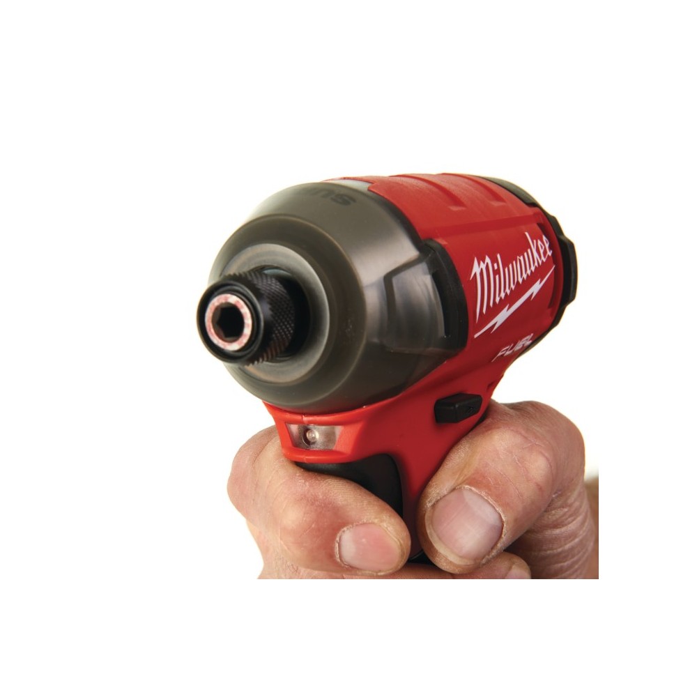 MILWAUKEE ZAKRĘTARKA UDAROWA 1/4" HEX ZESTAW M18 FQID-501B