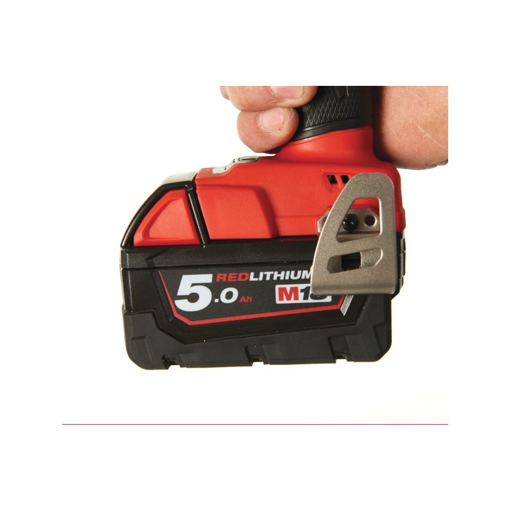 MILWAUKEE ZAKRĘTARKA UDAROWA 1/4" HEX ZESTAW M18 FQID-501B