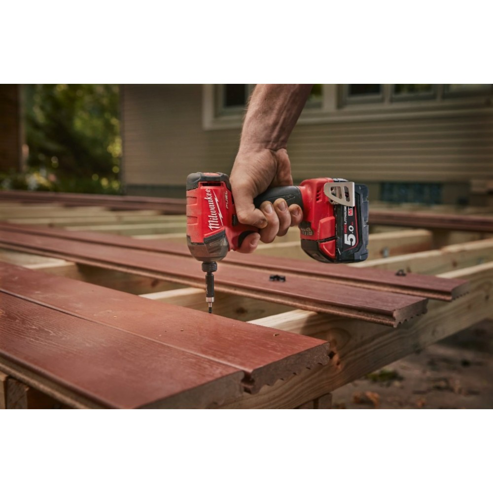 MILWAUKEE ZAKRĘTARKA UDAROWA 1/4" HEX ZESTAW M18 FQID-501B