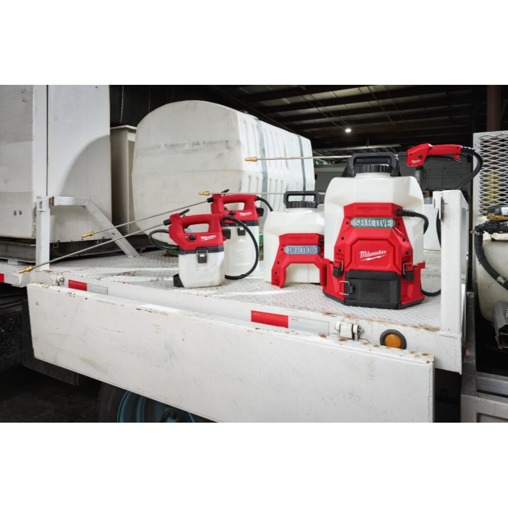 MILWAUKEE PLECAKOWY OPRYSKIWACZ CIŚNIENIOWY BAZA I ZBIORNIK NA CHEMIĘ NOWA GENERACJA M18 BBPFP2-CST