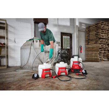 MILWAUKEE PLECAKOWY OPRYSKIWACZ CIŚNIENIOWY BAZA I ZBIORNIK NA CHEMIĘ NOWA GENERACJA M18 BBPFP2-CST