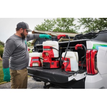 MILWAUKEE PLECAKOWY OPRYSKIWACZ CIŚNIENIOWY BAZA I ZBIORNIK NA CHEMIĘ NOWA GENERACJA M18 BBPFP2-CST