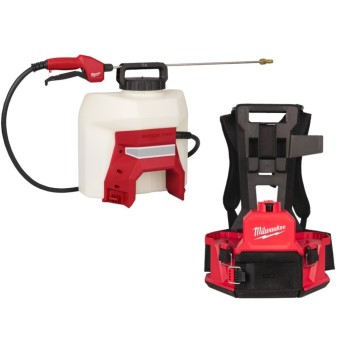 MILWAUKEE PLECAKOWY OPRYSKIWACZ CIŚNIENIOWY BAZA I ZBIORNIK NA CHEMIĘ NOWA GENERACJA M18 BBPFP2-CST