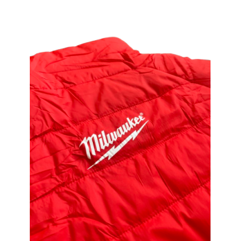 MILWAUKEE PIKOWANA KAMIZELKA  Z LOGO ZAPINANA NA ZAMEK