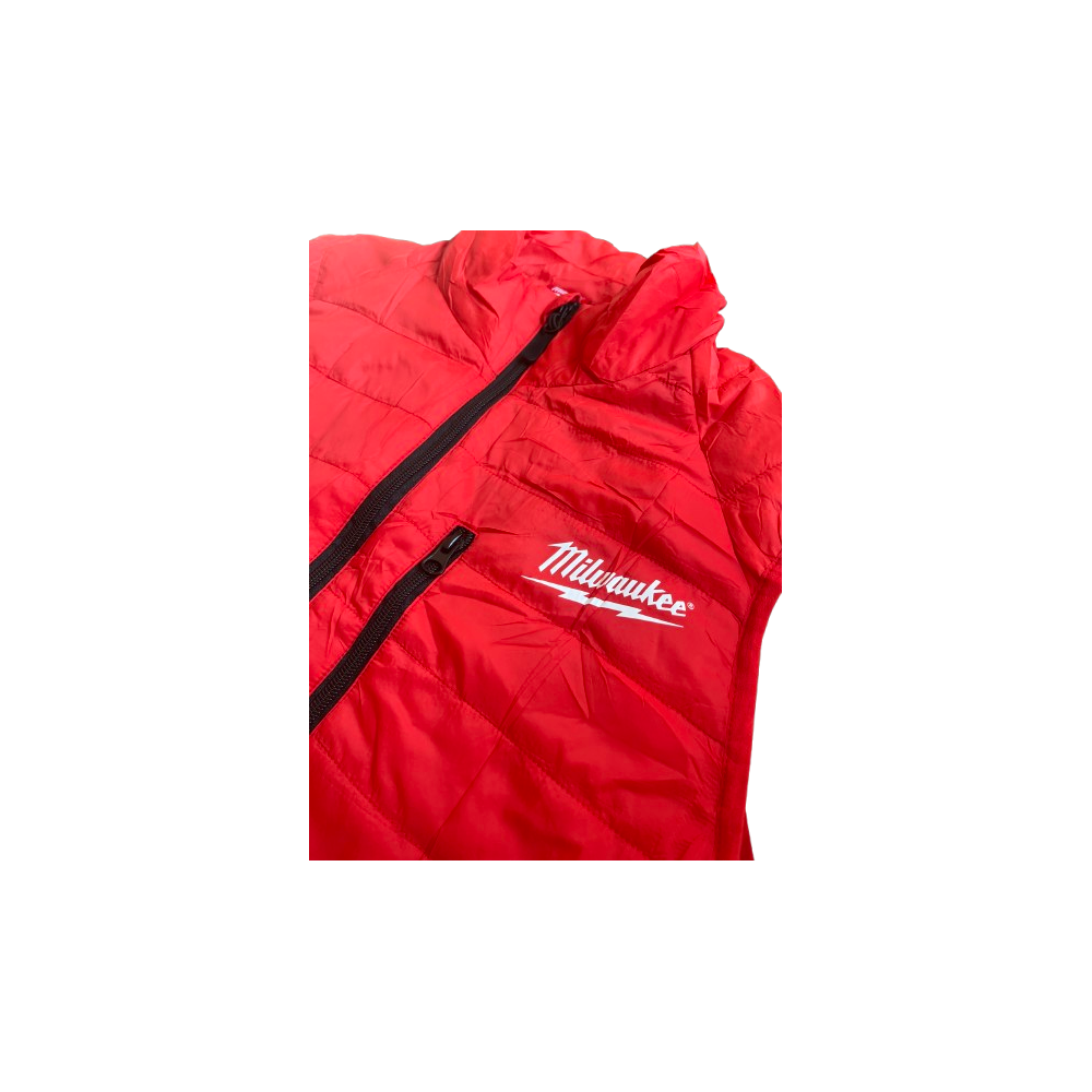 MILWAUKEE PIKOWANA KAMIZELKA  Z LOGO ZAPINANA NA ZAMEK