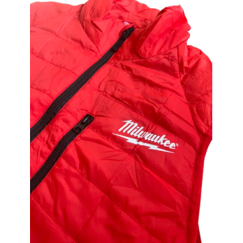 MILWAUKEE PIKOWANA KAMIZELKA  Z LOGO ZAPINANA NA ZAMEK