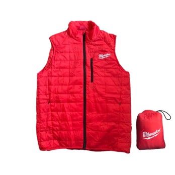 MILWAUKEE PIKOWANA KAMIZELKA  Z LOGO ZAPINANA NA ZAMEK