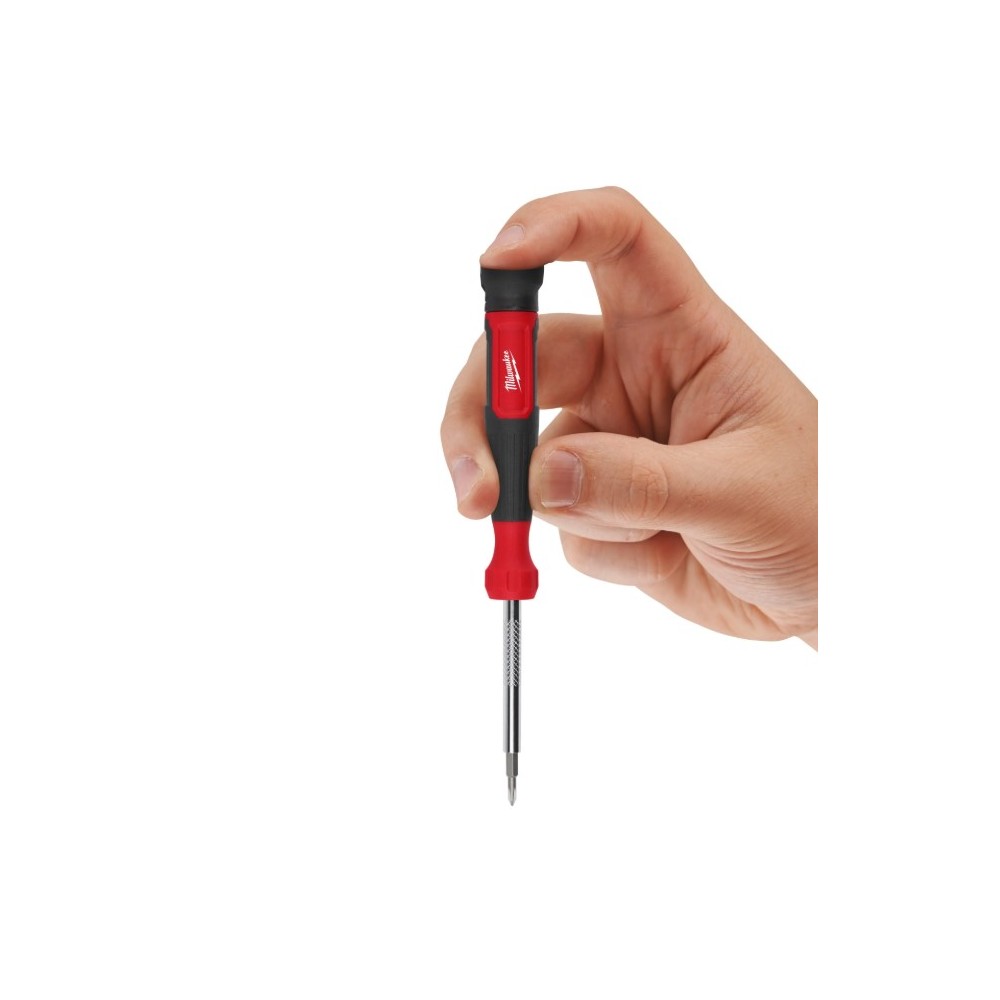 MILWAUKEE UNIWERSALNY WKRĘTAK 1/4" Z BITAMI 14 W 1