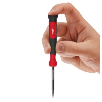 MILWAUKEE UNIWERSALNY WKRĘTAK 1/4" Z BITAMI 14 W 1