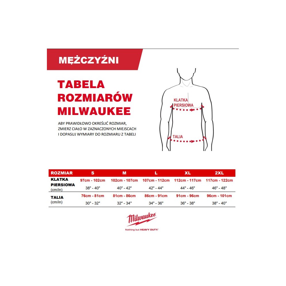 MILWAUKEE LEKKA KOSZULKA ODPROWADZAJĄCA POT T-SHIRT WWSS BL MĘSKA CZARNA