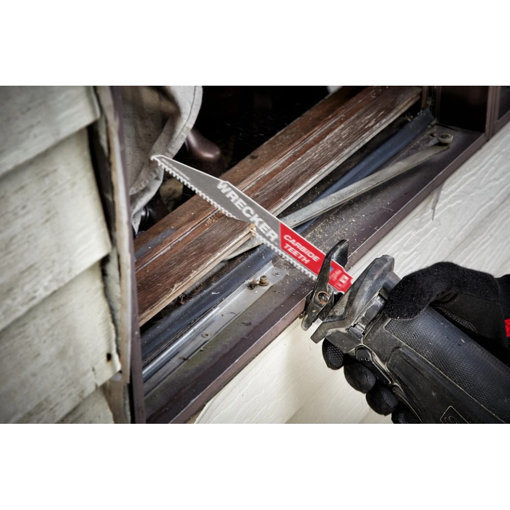 MILWAUKEE BRZESZCZOT DO CIĘCIA W RÓŻNYCH MATERIAŁACH Z WĘGLIKIEM WRECKER  230MM x 6 TPI- 1 SZT.