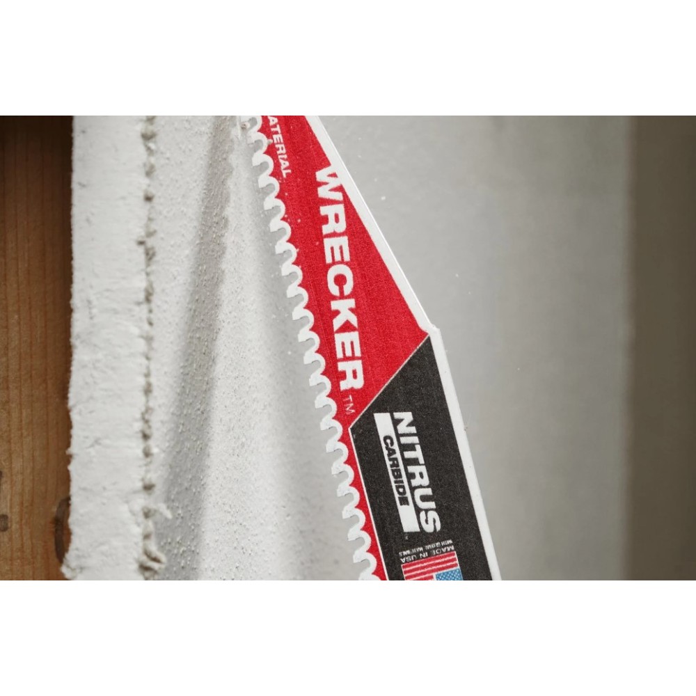 MILWAUKEE BRZESZCZOT MULTI MATERIAL NITRUS CARBIDE WĘGLIK WOLFRAMU 300MMx6 TPI- 5 SZT.