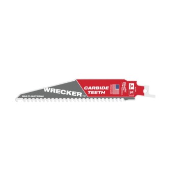 MILWAUKEE BRZESZCZOT DO CIĘCIA W RÓŻNYCH MATERIAŁACH Z WĘGLIKIEM WRECKER  150MM x 6 TPI- 1 SZT.
