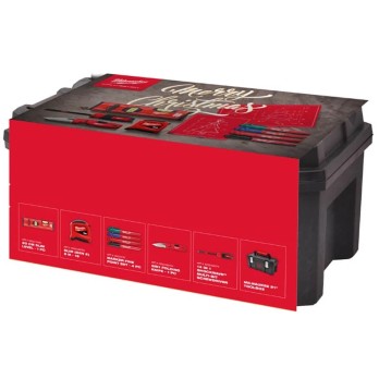 MILWAUKEE ZESTAW ŚWIĄTECZNY 2025 SKRZYNIA NARZĘDZIA RĘCZNE- 6 ELEMENTÓW