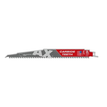 MILWAUKEE BRZESZCZOT DO DREWNA Z GWOŹDZIAMI TCT AX 230mm x 5TPI- 5 SZT.