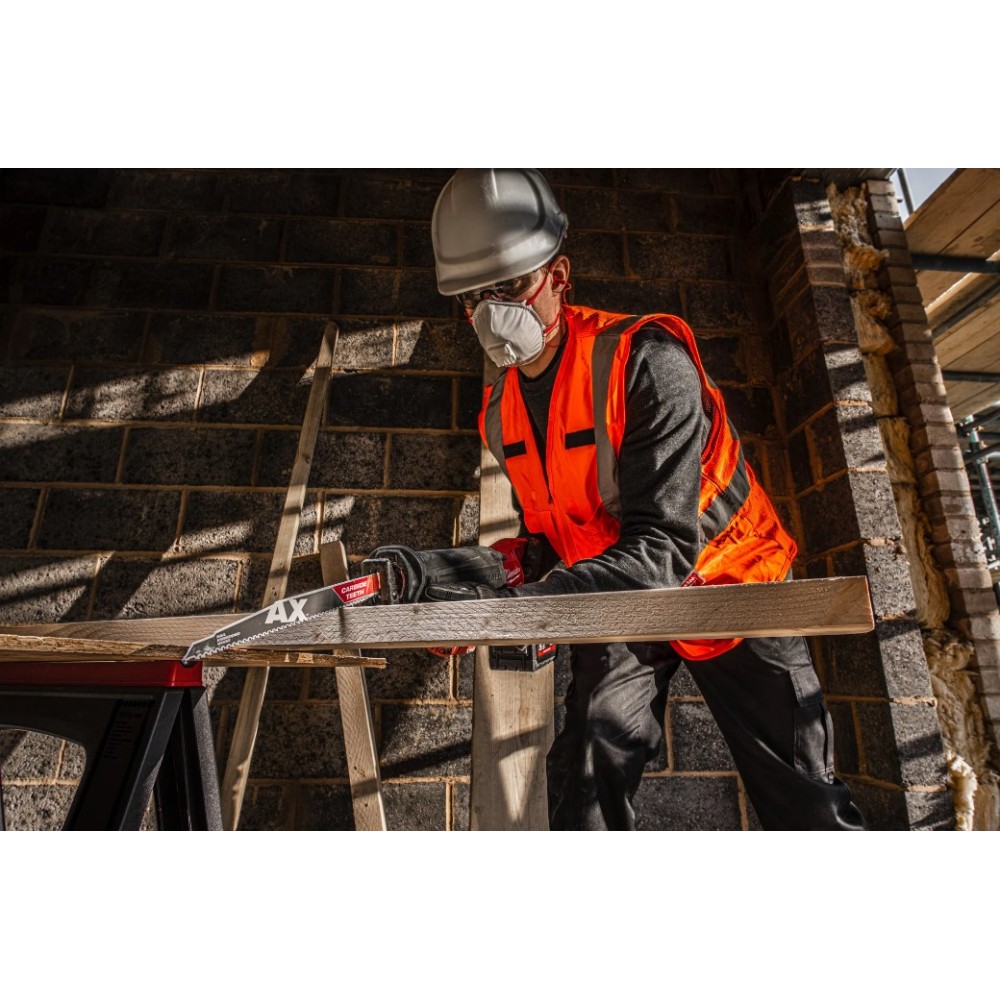 MILWAUKEE BRZESZCZOT DO DREWNA Z GWOŹDZIAMI TCT AX 230mm x 5TPI- 5 SZT.