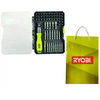 RYOBI RAK 59SD ZESTAW BITÓW W KASETCE- 59 ELEMENTÓW, TORBA, TERMOS PREZENT NA ŚWIĘTA