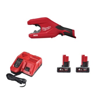 MILWAUKEE RAPTOR M12 PCSS54-602B OBCINAK DO RUR ZE STALI NIERDZEWNEJ