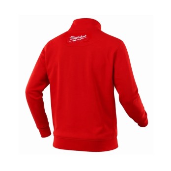 MILWAUKEE BLUZA CZERWONA Z WYSZYWANYM LOGO GADŻET ZAMEK 1\4
