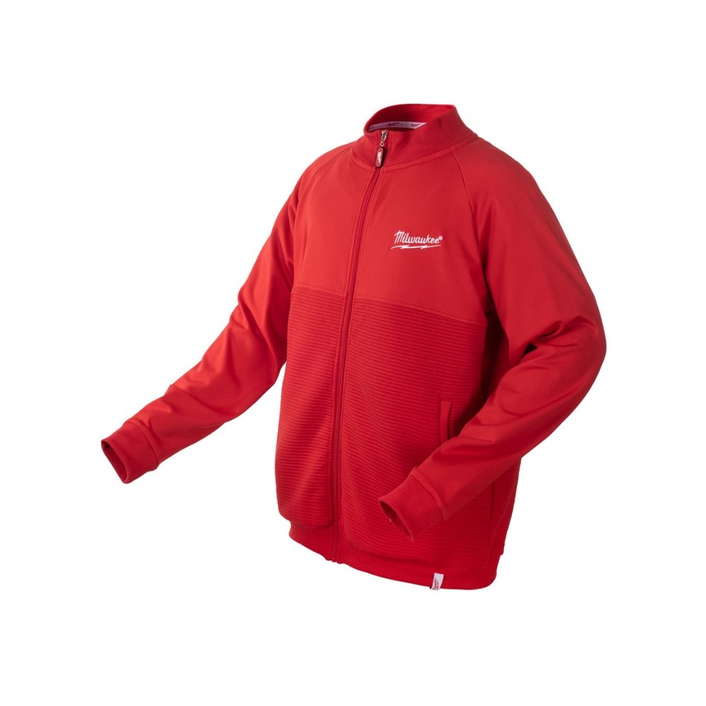 MILWAUKEE BLUZA ROZPINANA NA ZAMEK WYSZYWANE LOGO GADŻET