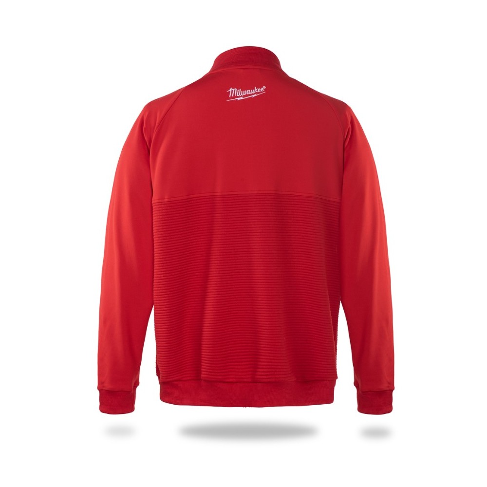 MILWAUKEE BLUZA ROZPINANA NA ZAMEK WYSZYWANE LOGO GADŻET