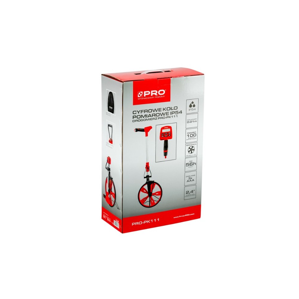 PRO CYFROWE KOŁO POMIAROWE DROGOMIERZ IP54 PRO-PK111