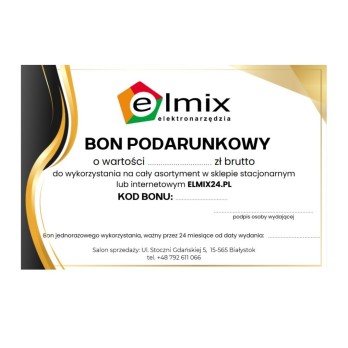 BON PODARUNKOWY NA ZAKUPY W NASZYM SKLEPIE