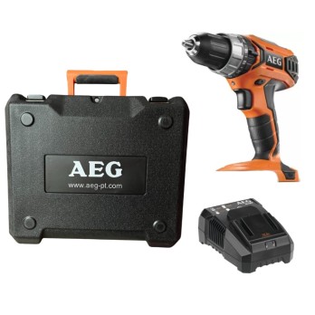 AEG ZESTAW WIERTARKO-WKRĘTARKA UDAROWA BSB18G3LI-0C